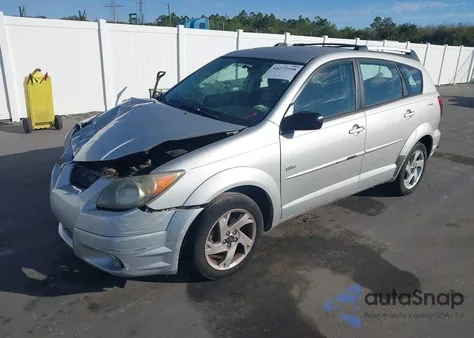 2003 Pontiac Vibe z USA, uszkodzony, nr VIN 5Y2SL628X3Z471272